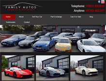 Tablet Screenshot of familyautos.co.uk